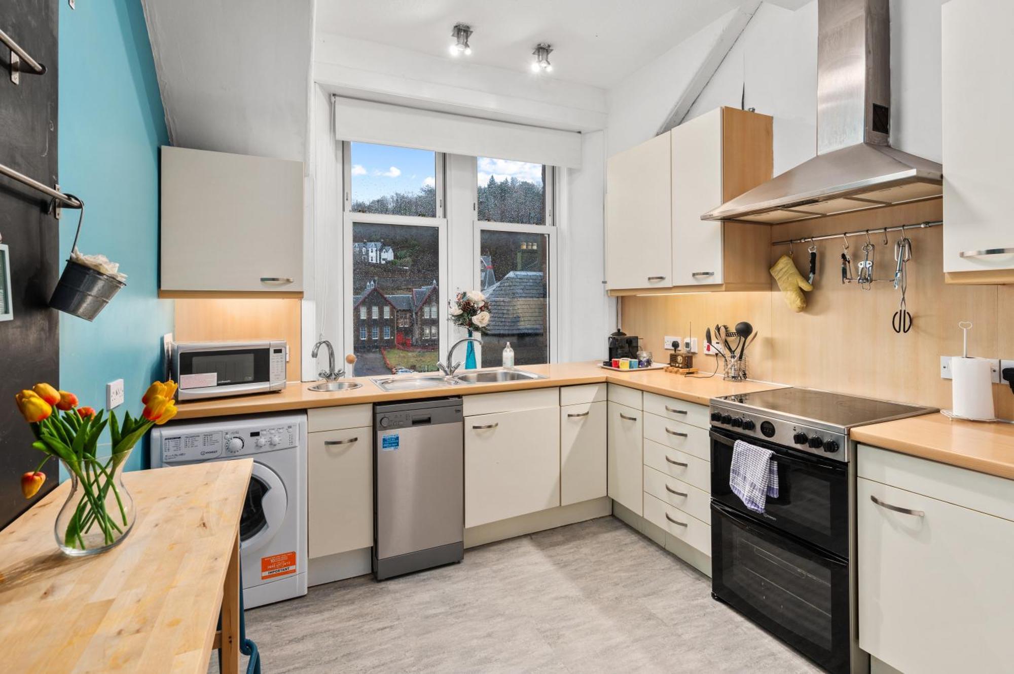 Panoramic Sea Views - Stunning 3Bd Apt & Balcony Oban Exteriér fotografie