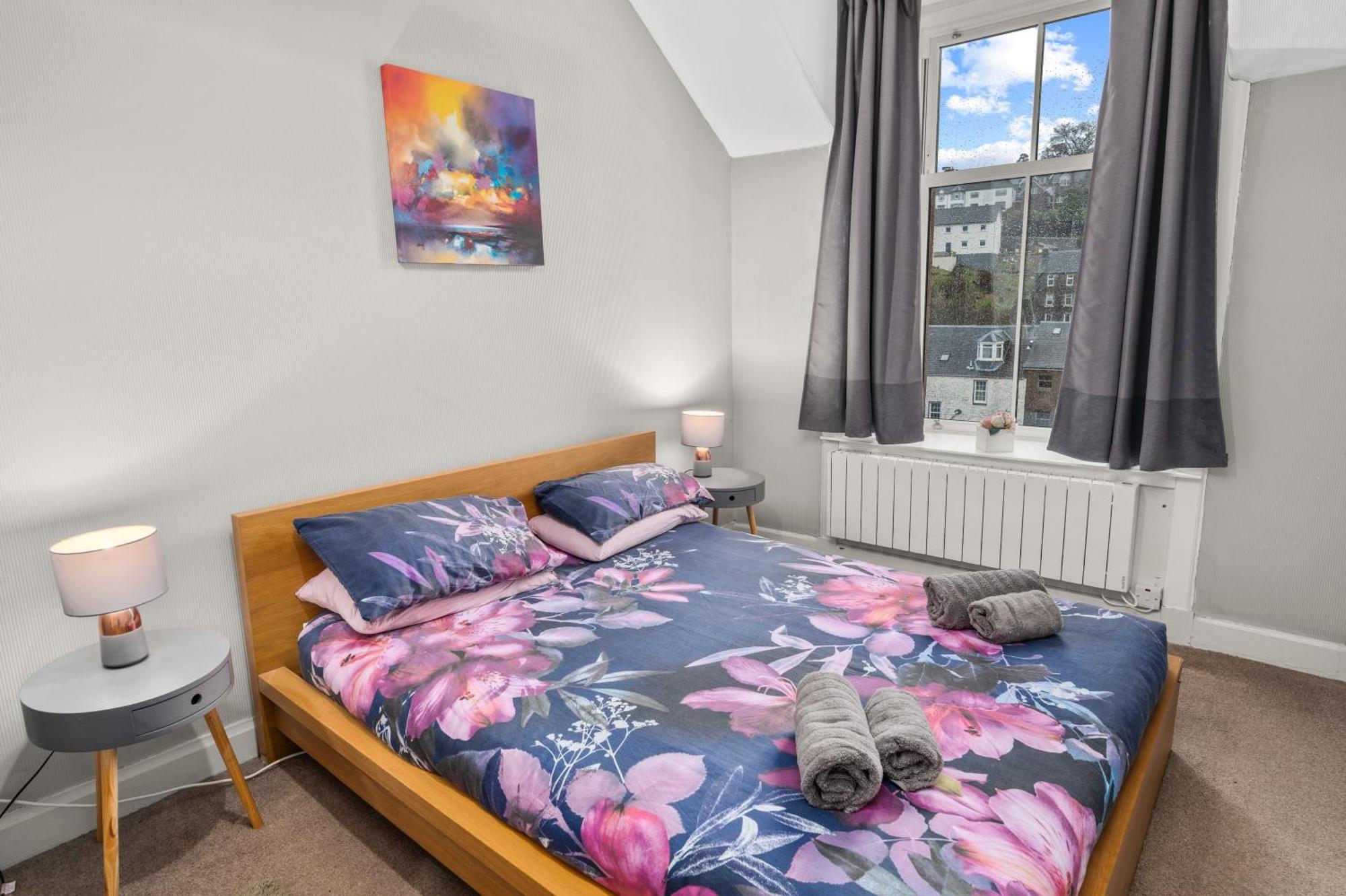 Panoramic Sea Views - Stunning 3Bd Apt & Balcony Oban Exteriér fotografie